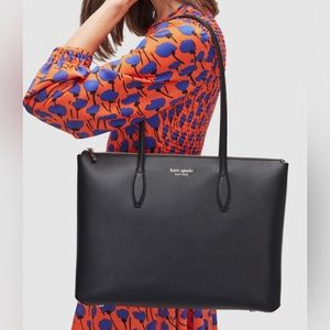 Kate Spade black tote bag